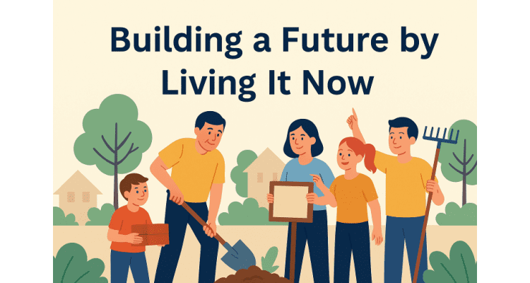 Building a Future by Living it Now