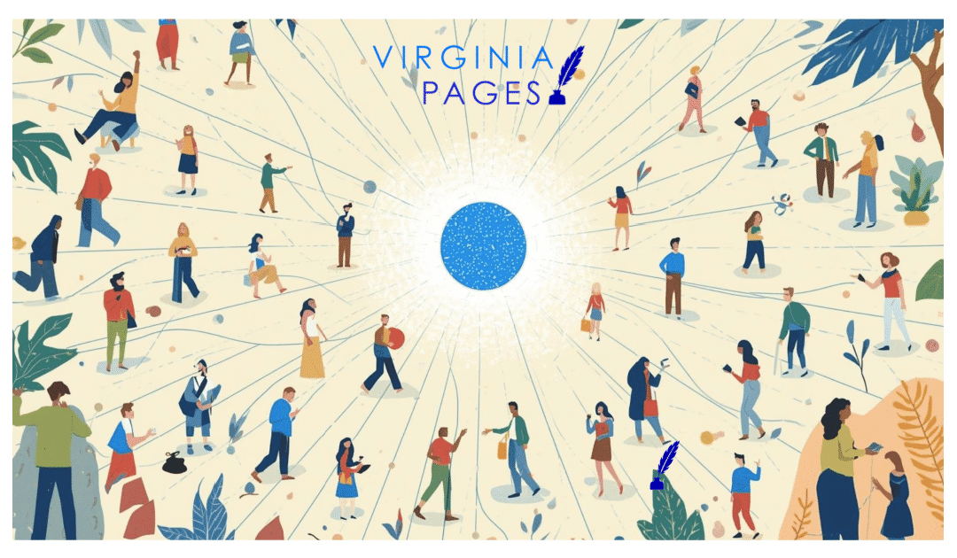 The Blue Dot Meets the Town – Rebuilding Local Conections in Virginia